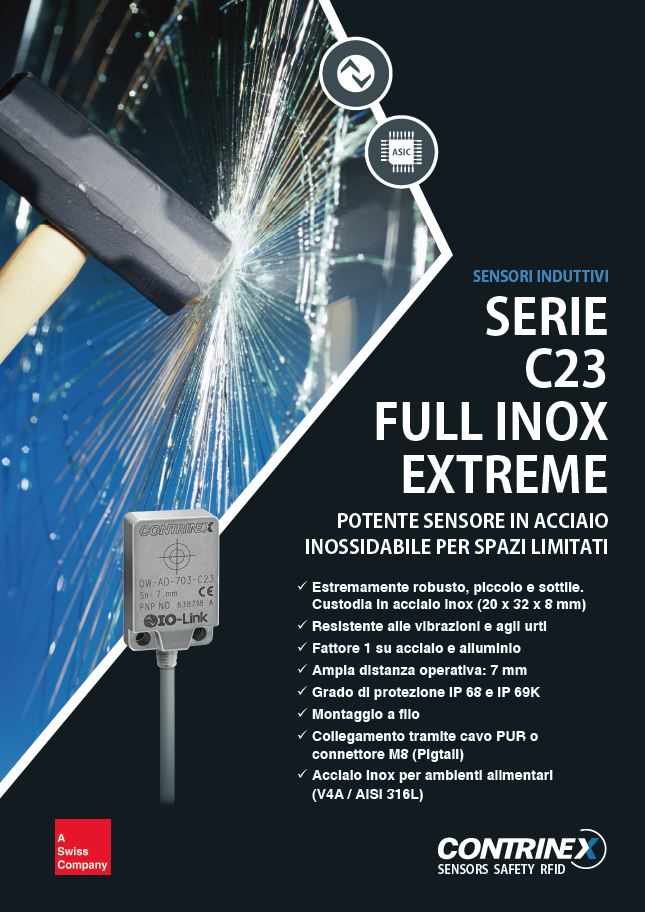 Sensori Induttivi C23 Full Inox Extreme 