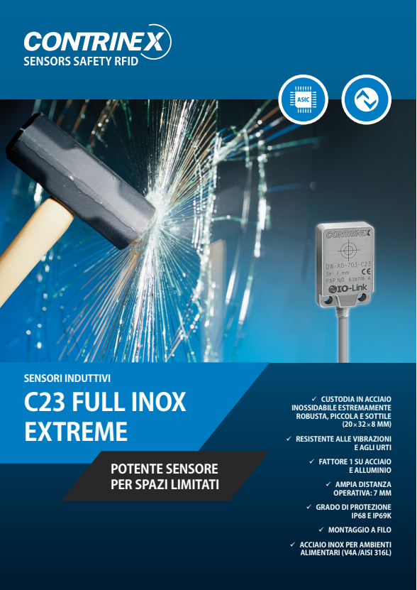 Sensori Induttivi - C23 Full Inox Extreme