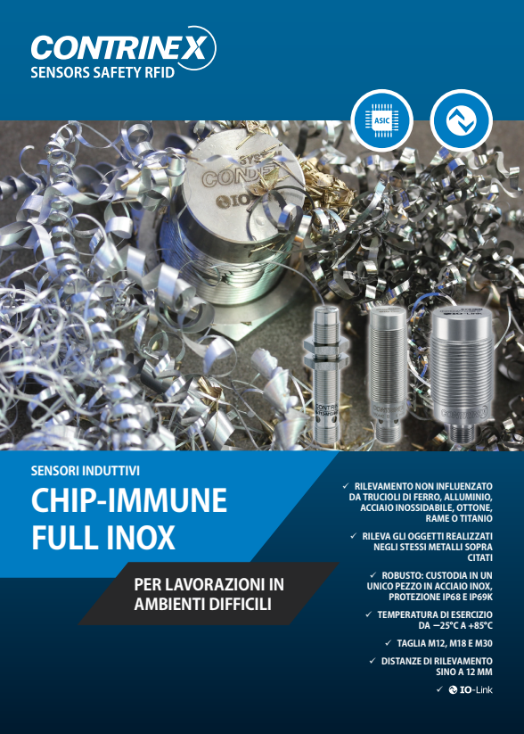 Sensori Induttivi - Chip-Immune Full Inox 